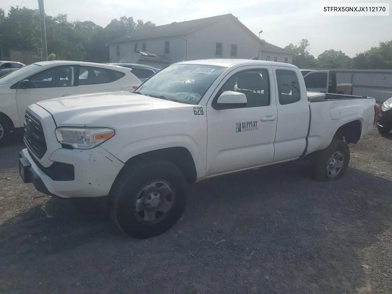 2018 Toyota Tacoma Access Cab VIN: 5TFRX5GNXJX112170 Lot: 62836185