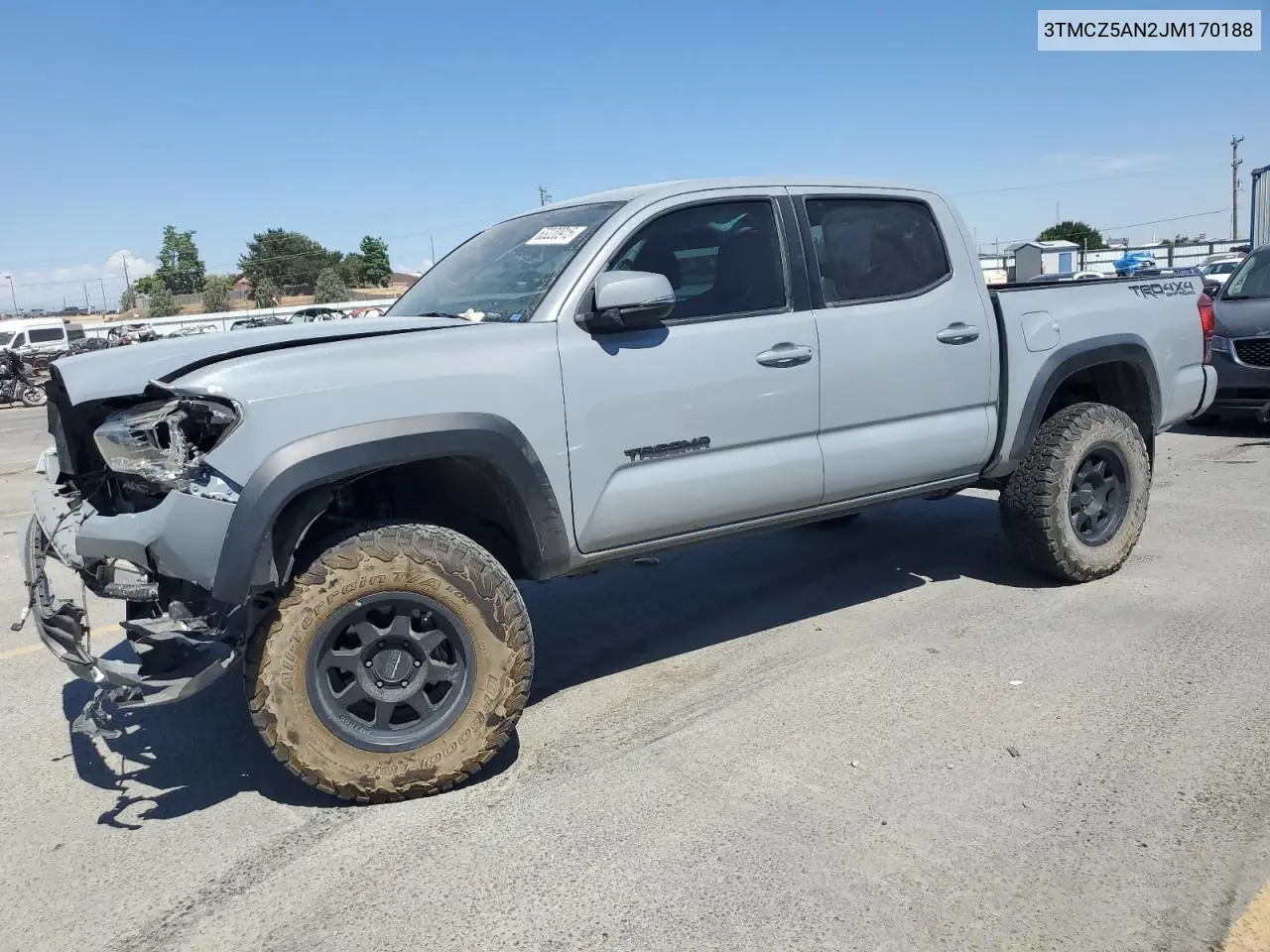 2018 Toyota Tacoma Double Cab VIN: 3TMCZ5AN2JM170188 Lot: 63220915