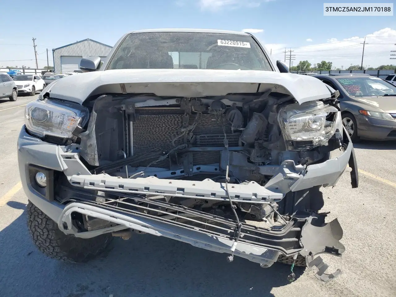 2018 Toyota Tacoma Double Cab VIN: 3TMCZ5AN2JM170188 Lot: 63220915
