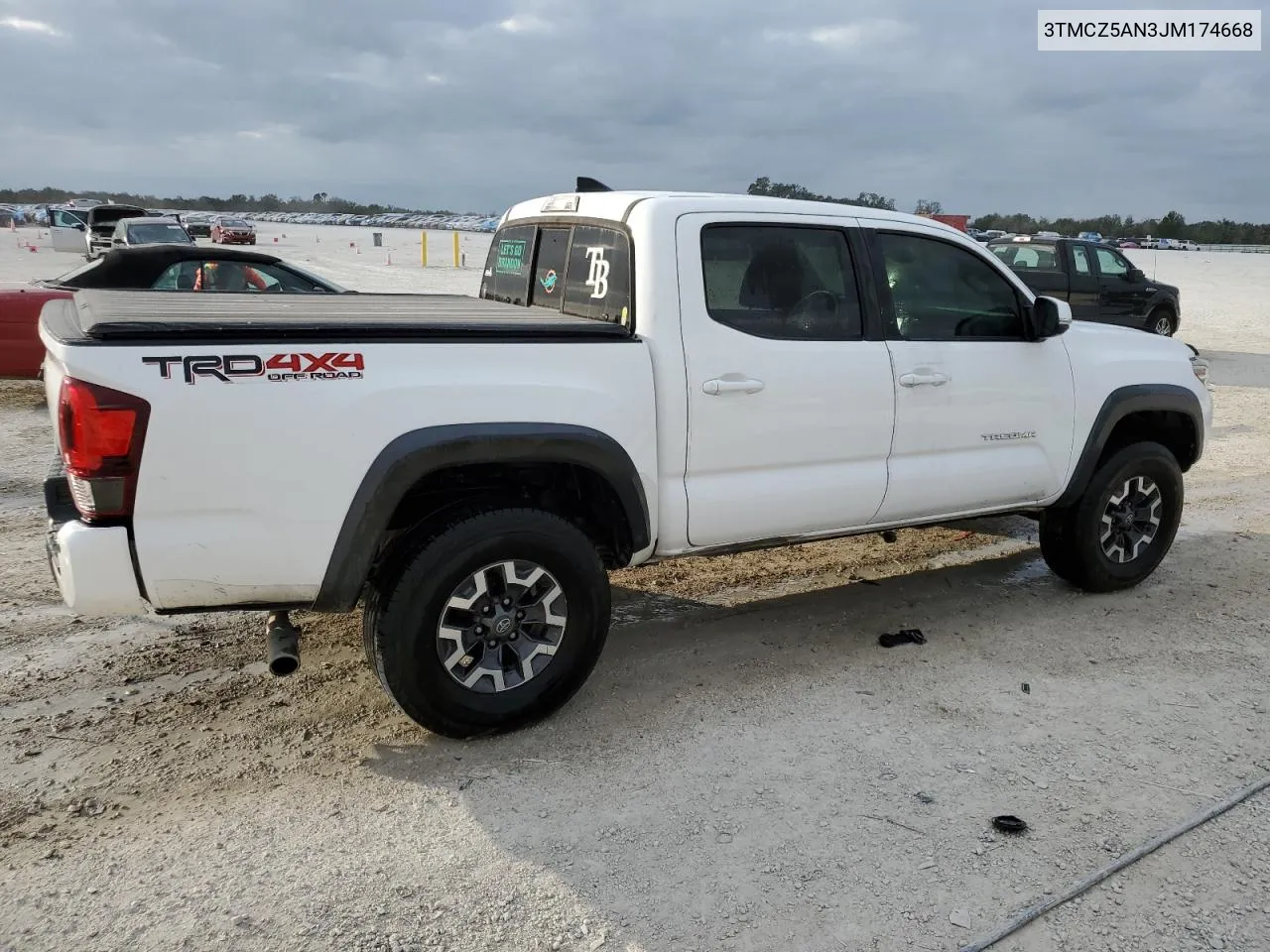 2018 Toyota Tacoma Double Cab VIN: 3TMCZ5AN3JM174668 Lot: 87486544