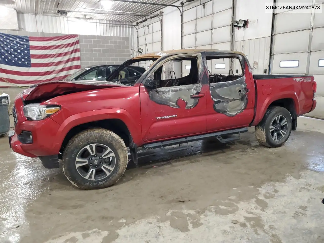 2019 Toyota Tacoma Double Cab VIN: 3TMCZ5AN4KM240873 Lot: 47445145