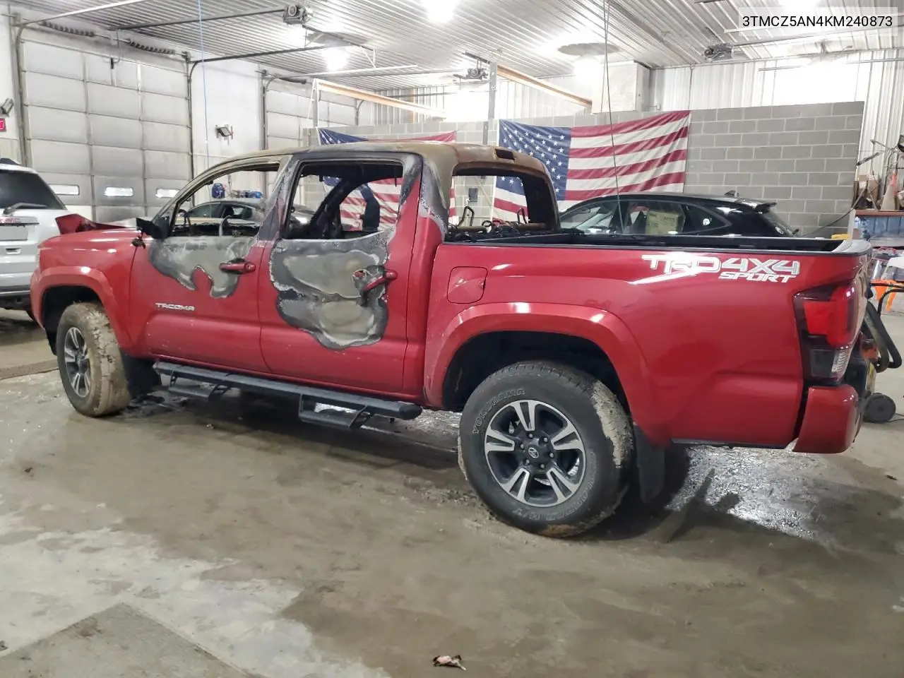 2019 Toyota Tacoma Double Cab VIN: 3TMCZ5AN4KM240873 Lot: 47445145