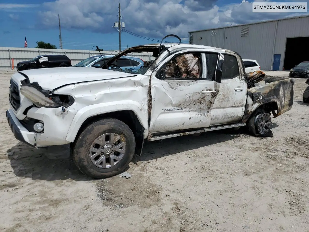 3tmaz5cn0km094976 3TMAZ5CN0KM094976 2019 Toyota Tacoma Double Cab