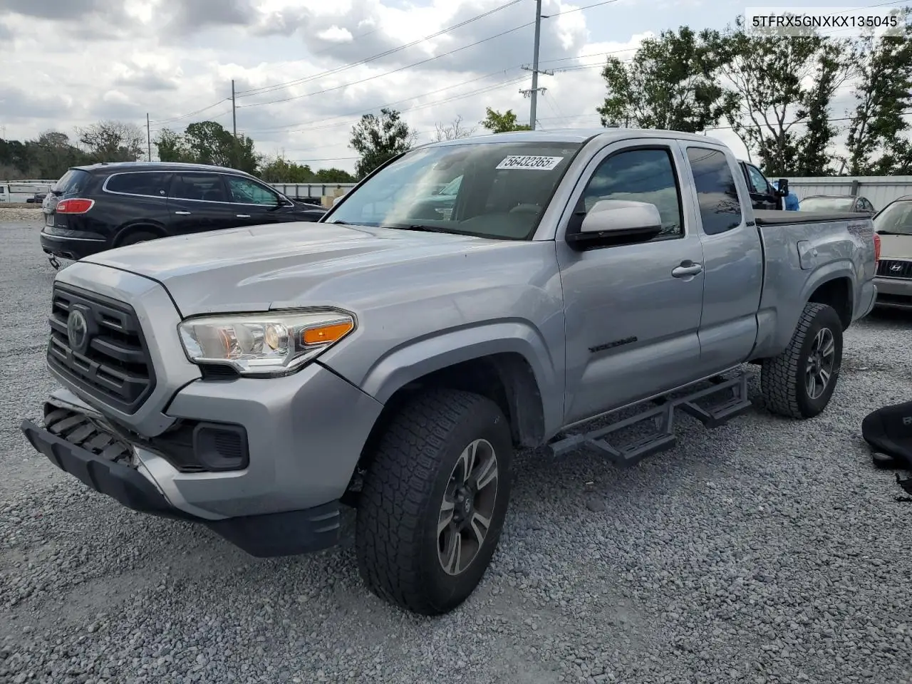 2019 Toyota Tacoma Access Cab VIN: 5TFRX5GNXKX135045 Lot: 56432365