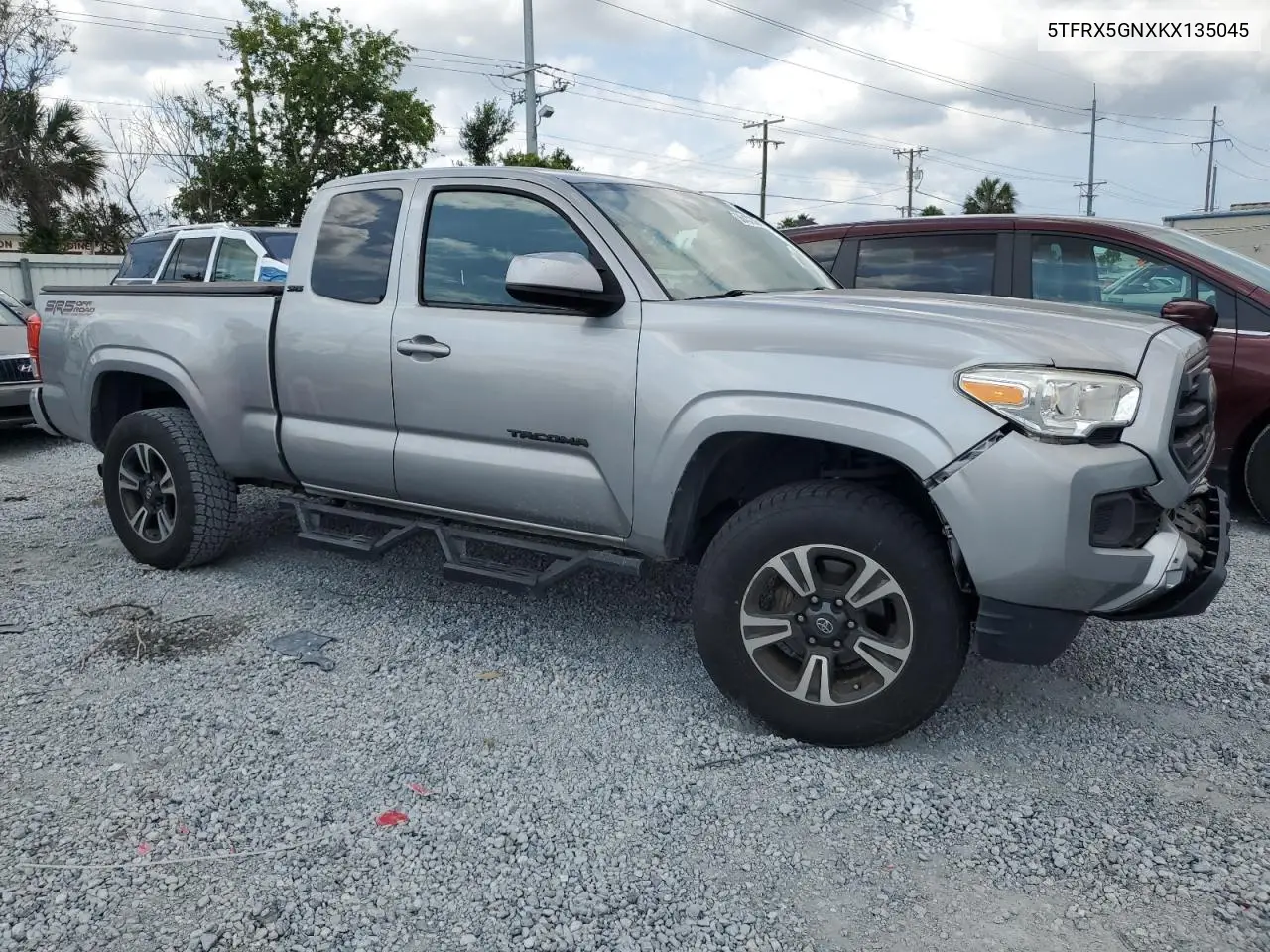 2019 Toyota Tacoma Access Cab VIN: 5TFRX5GNXKX135045 Lot: 56432365