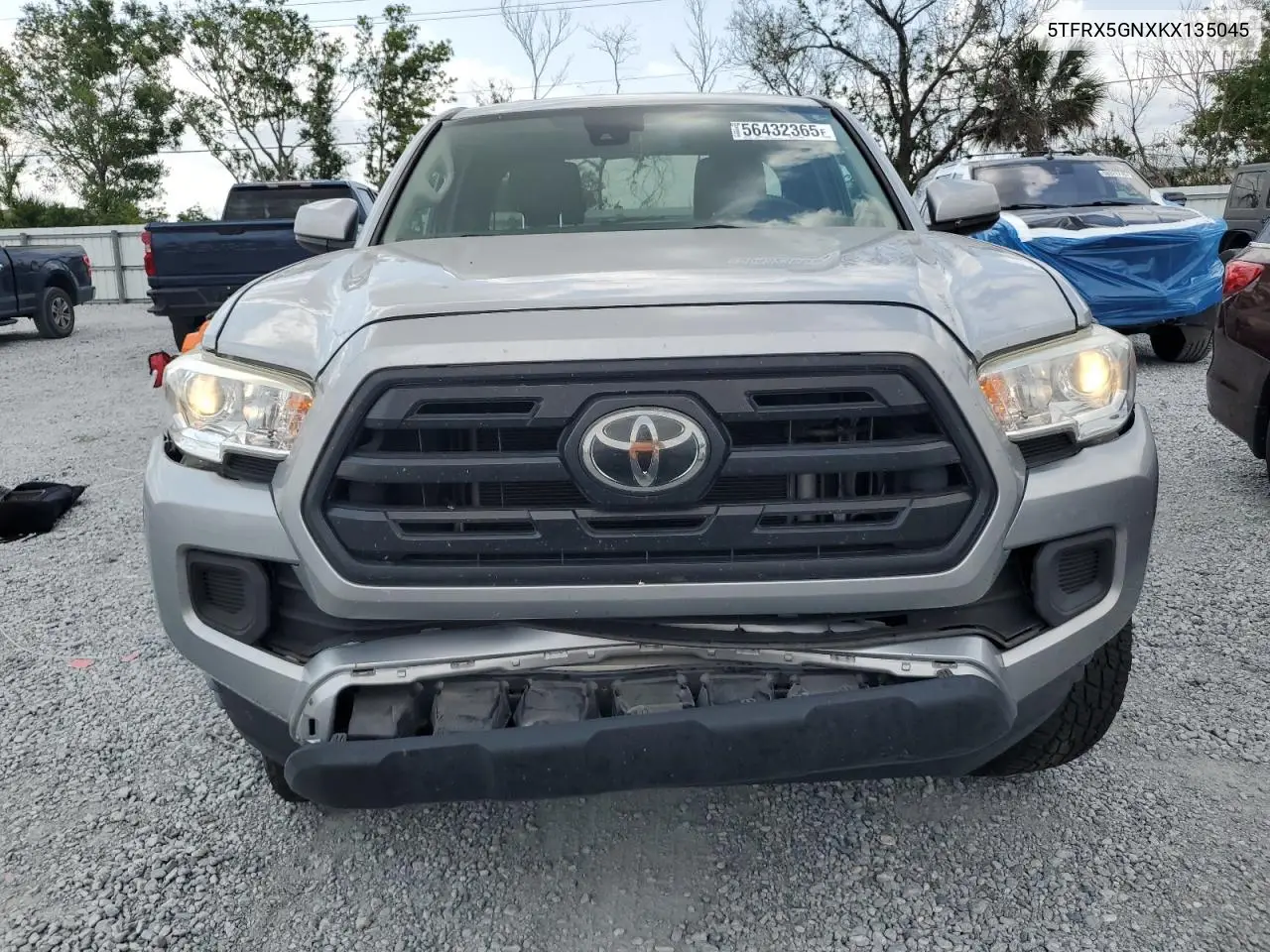 2019 Toyota Tacoma Access Cab VIN: 5TFRX5GNXKX135045 Lot: 56432365