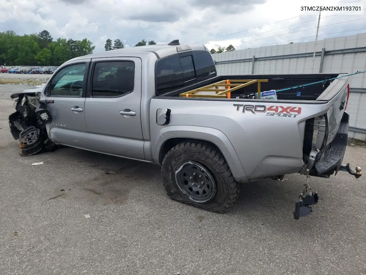 2019 Toyota Tacoma Double Cab VIN: 3TMCZ5AN2KM193701 Lot: 56776385