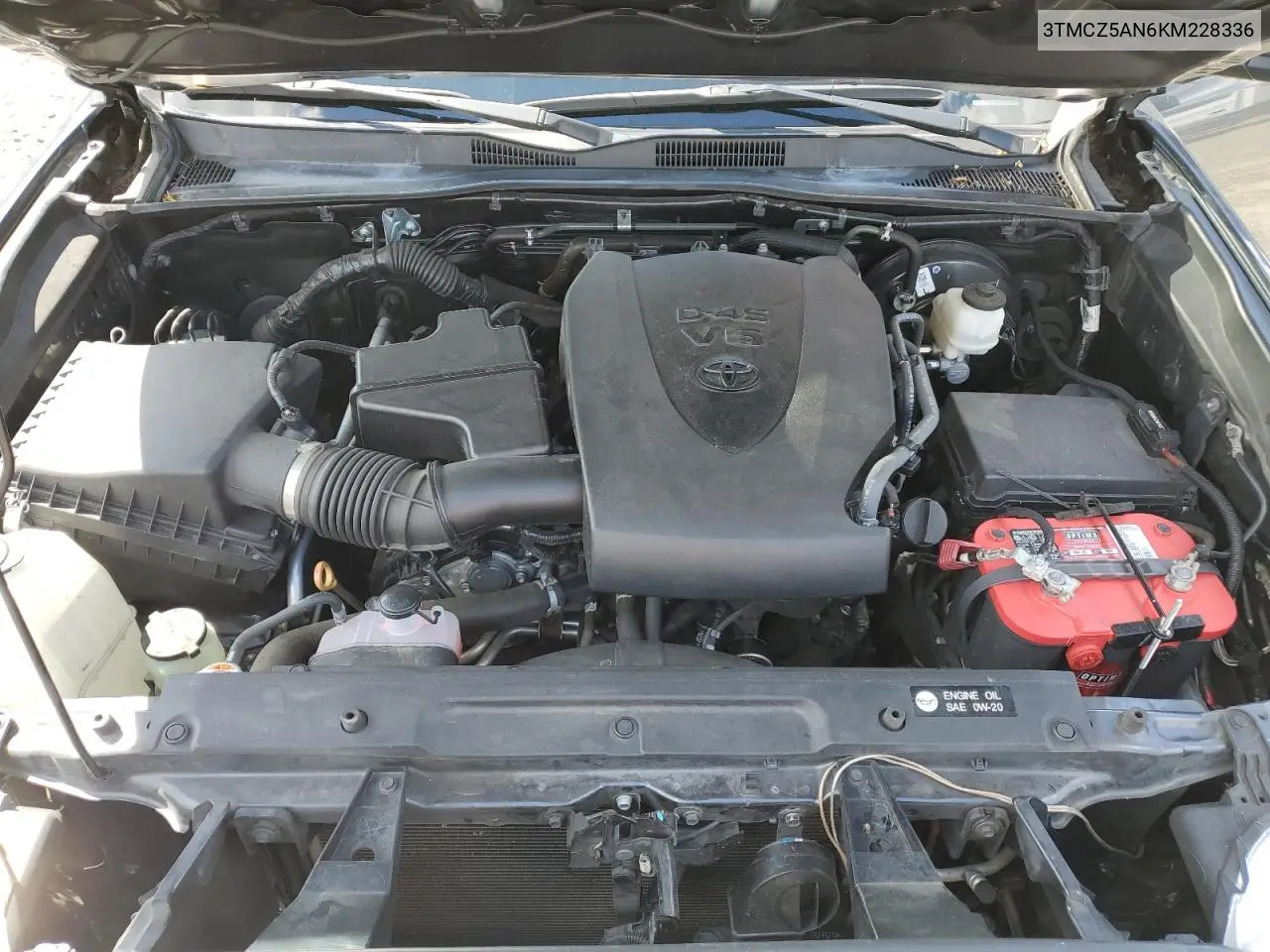 2019 Toyota Tacoma Double Cab VIN: 3TMCZ5AN6KM228336 Lot: 56929495