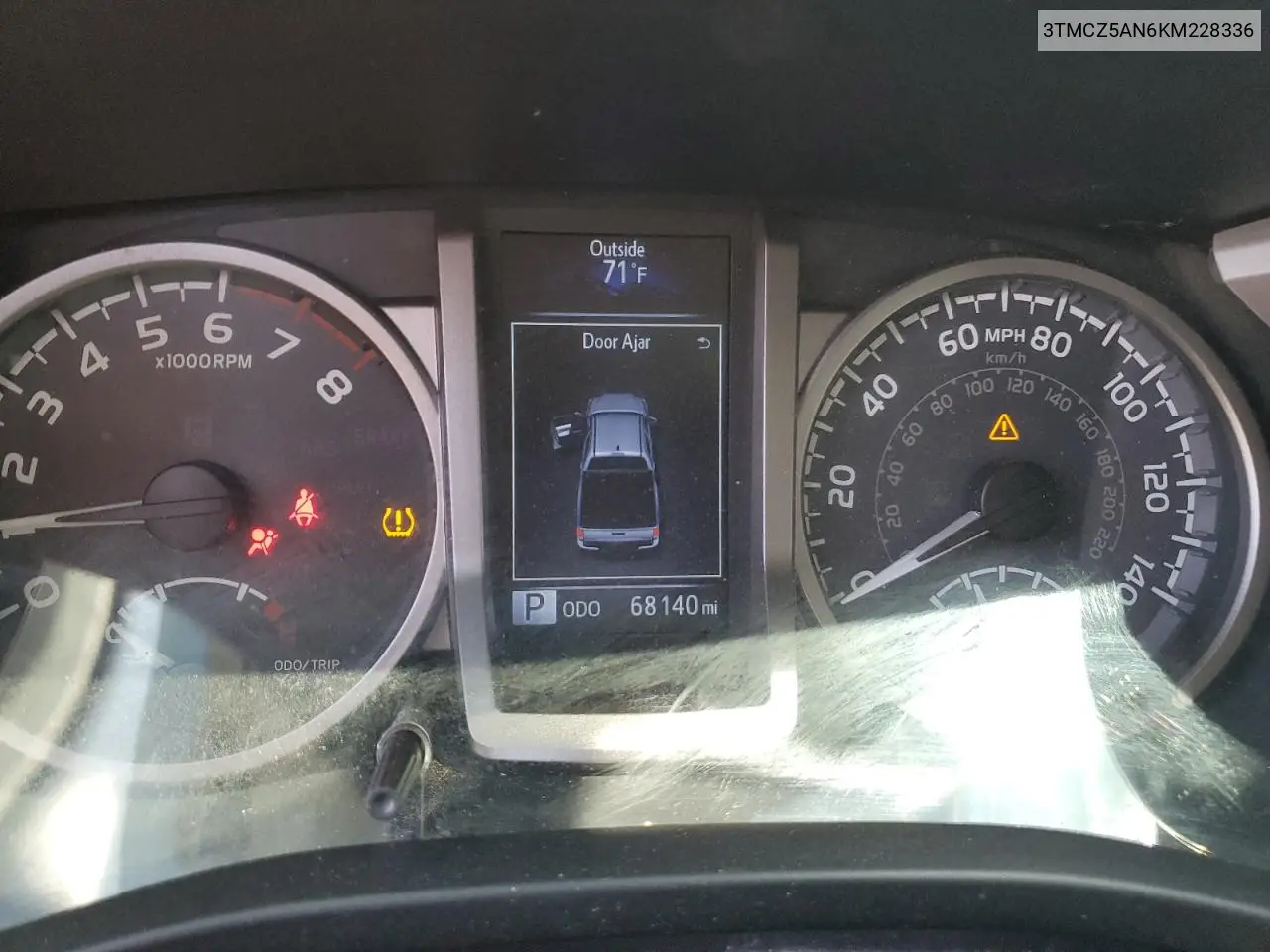 2019 Toyota Tacoma Double Cab VIN: 3TMCZ5AN6KM228336 Lot: 56929495