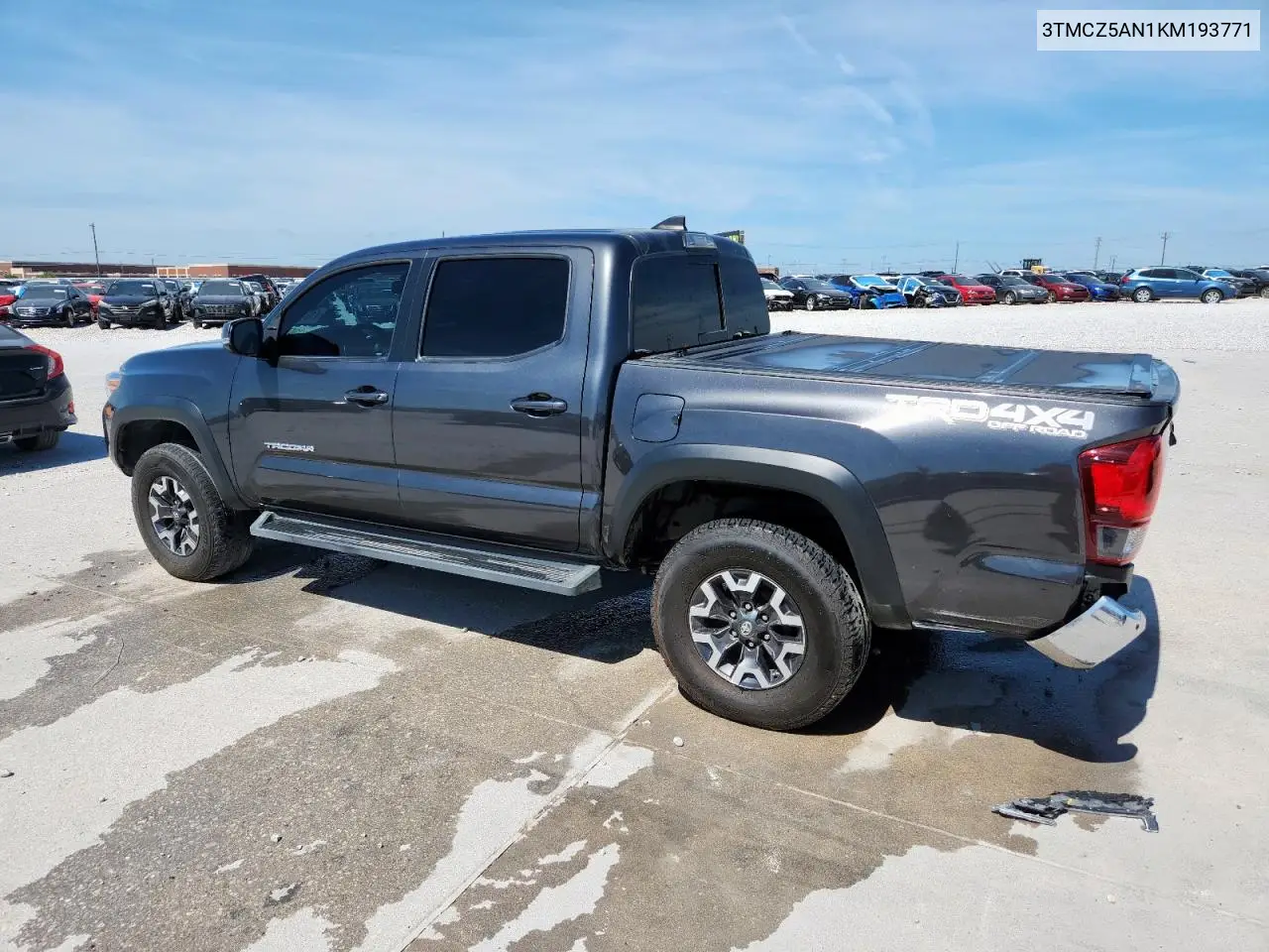 2019 Toyota Tacoma Double Cab VIN: 3TMCZ5AN1KM193771 Lot: 61618095