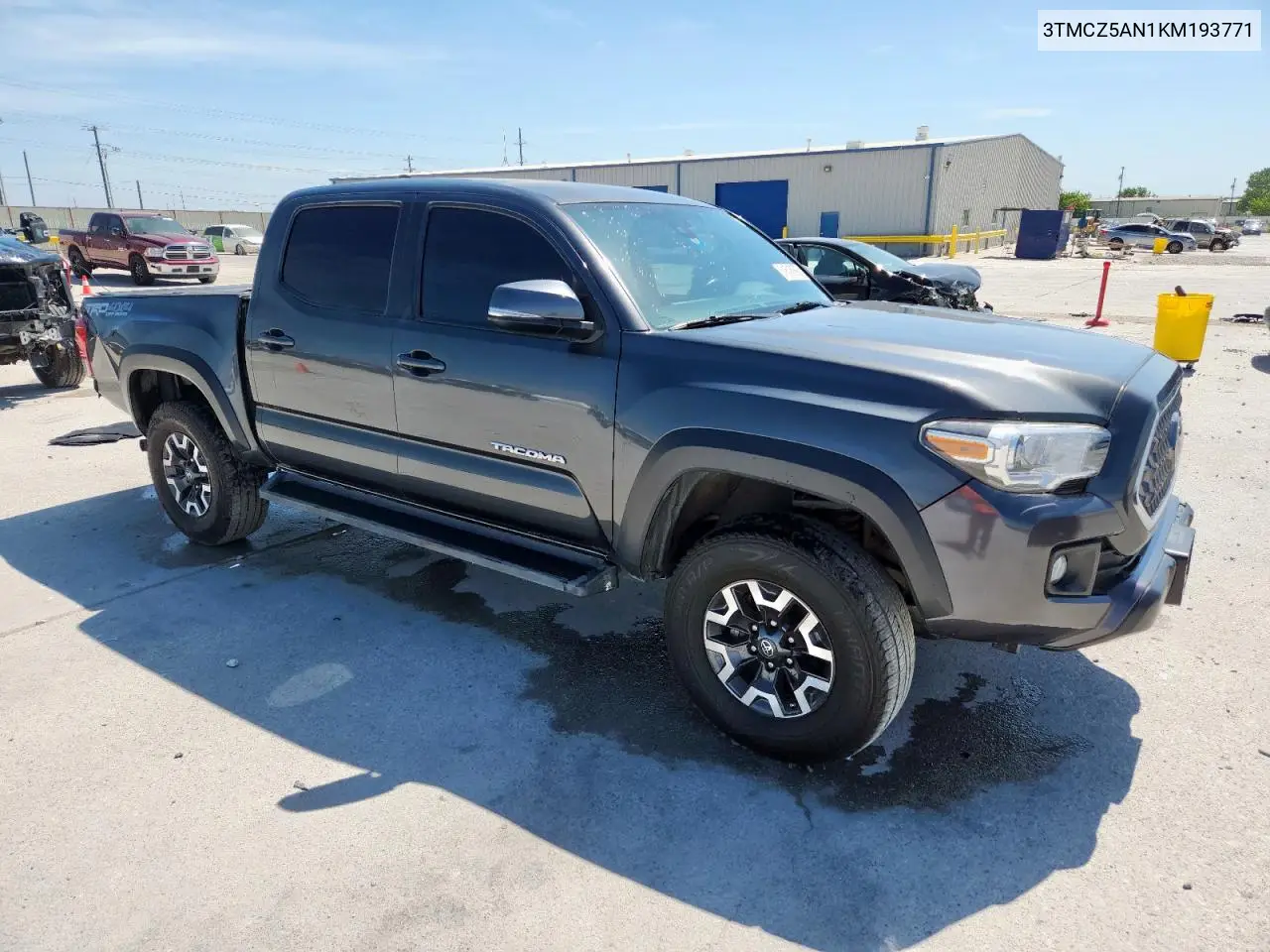 2019 Toyota Tacoma Double Cab VIN: 3TMCZ5AN1KM193771 Lot: 61618095