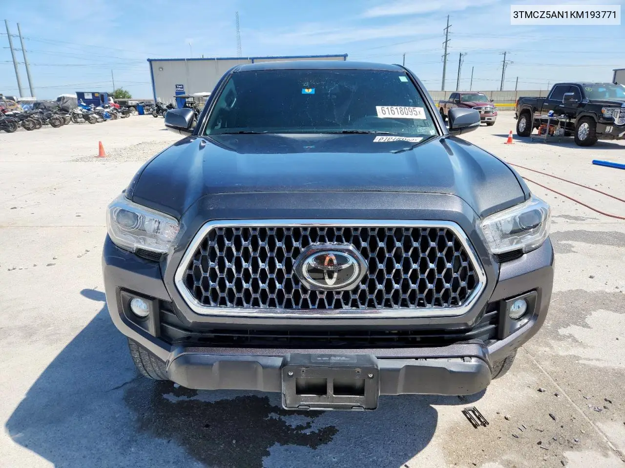 2019 Toyota Tacoma Double Cab VIN: 3TMCZ5AN1KM193771 Lot: 61618095