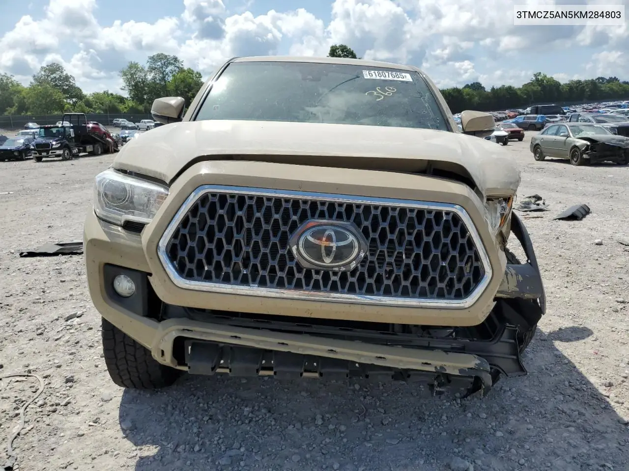 2019 Toyota Tacoma Double Cab VIN: 3TMCZ5AN5KM284803 Lot: 61807685