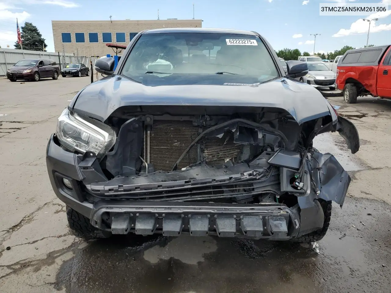 2019 Toyota Tacoma Double Cab VIN: 3TMCZ5AN5KM261506 Lot: 62223275