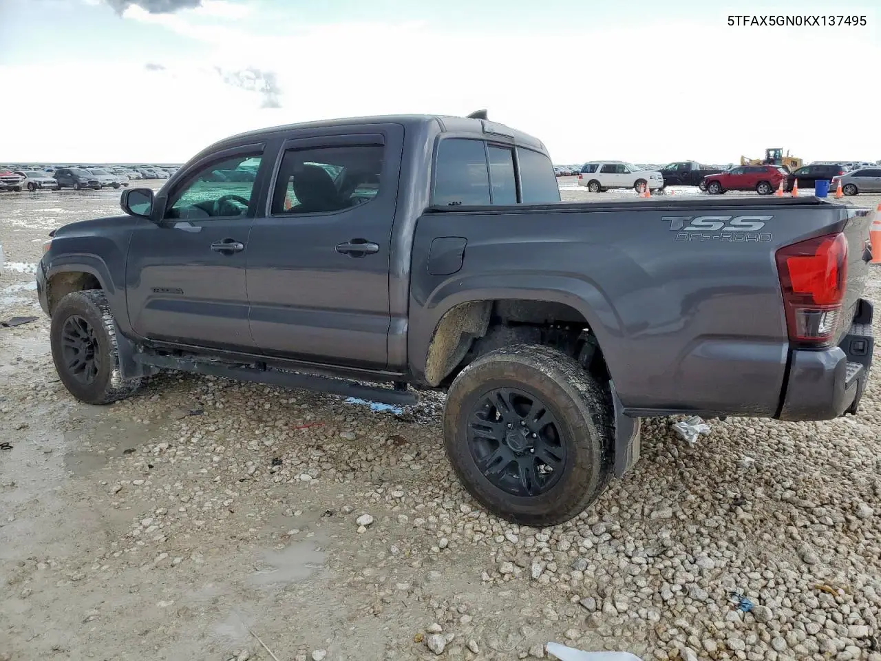 2019 Toyota Tacoma Double Cab VIN: 5TFAX5GN0KX137495 Lot: 62419075