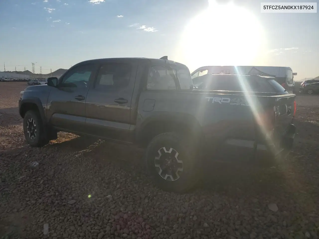 2019 Toyota Tacoma Double Cab VIN: 5TFCZ5AN0KX187924 Lot: 62591705