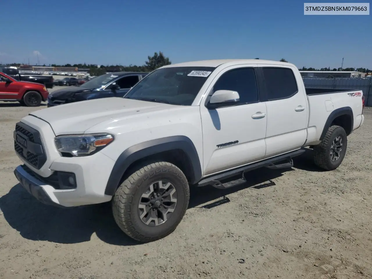 2019 Toyota Tacoma Double Cab VIN: 3TMDZ5BN5KM079663 Lot: 62890345
