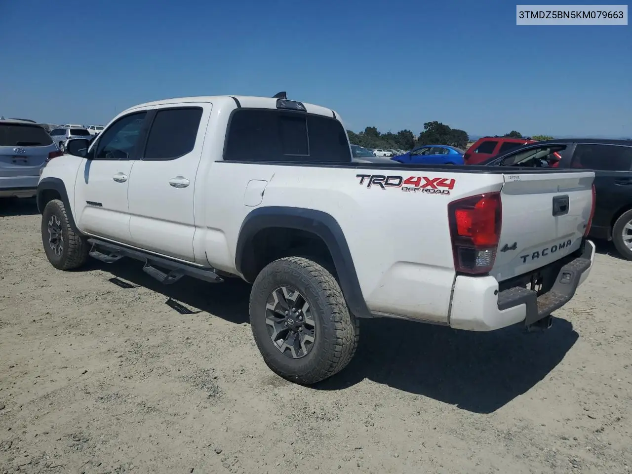 2019 Toyota Tacoma Double Cab VIN: 3TMDZ5BN5KM079663 Lot: 62890345