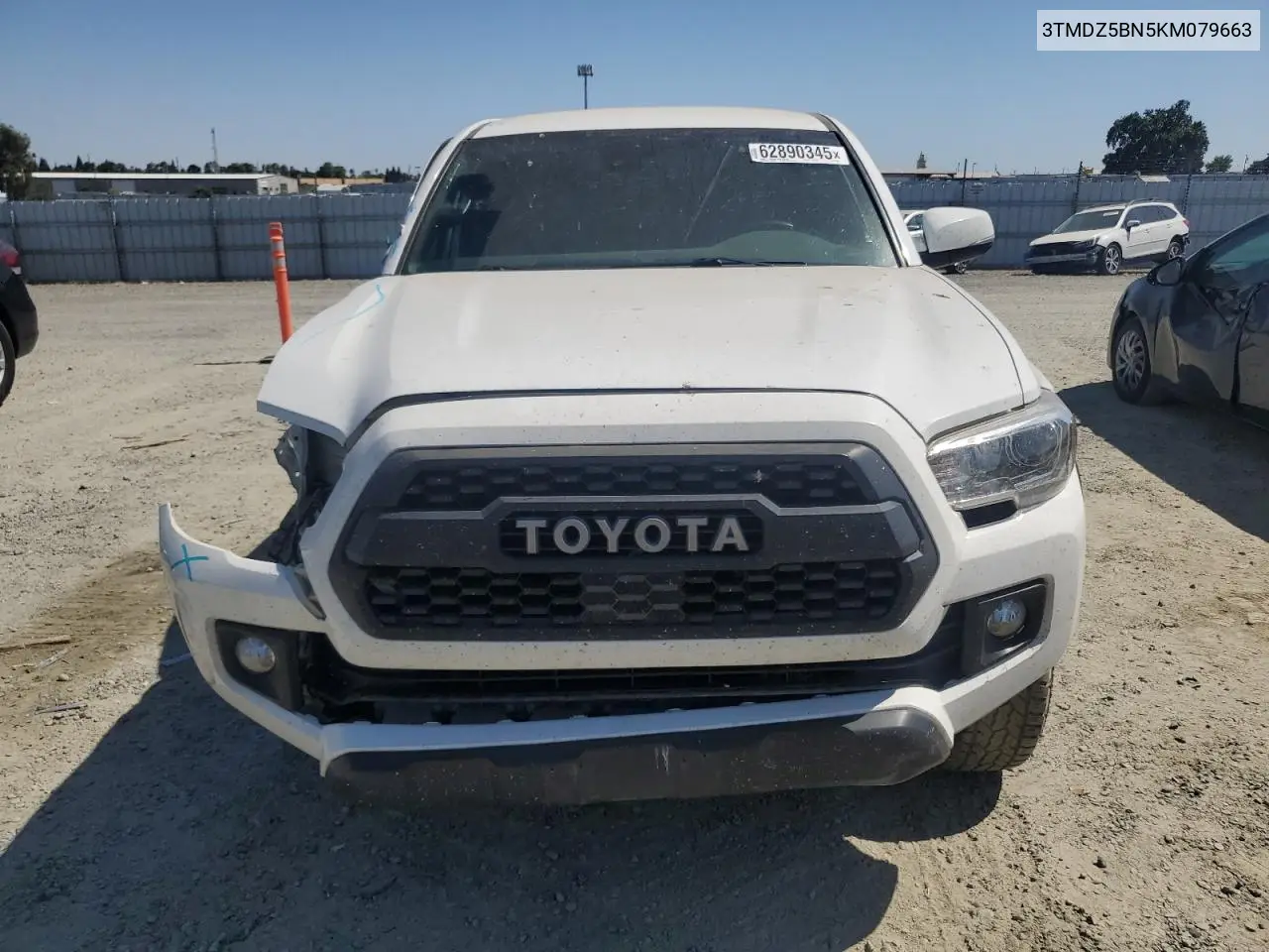 2019 Toyota Tacoma Double Cab VIN: 3TMDZ5BN5KM079663 Lot: 62890345