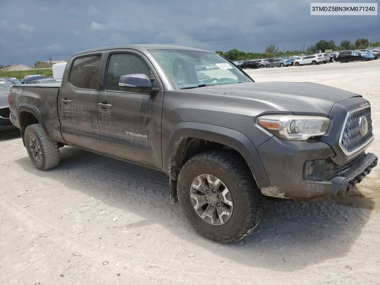 2019 Toyota Tacoma Double Cab VIN: 3TMDZ5BN3KM071240 Lot: 63014235