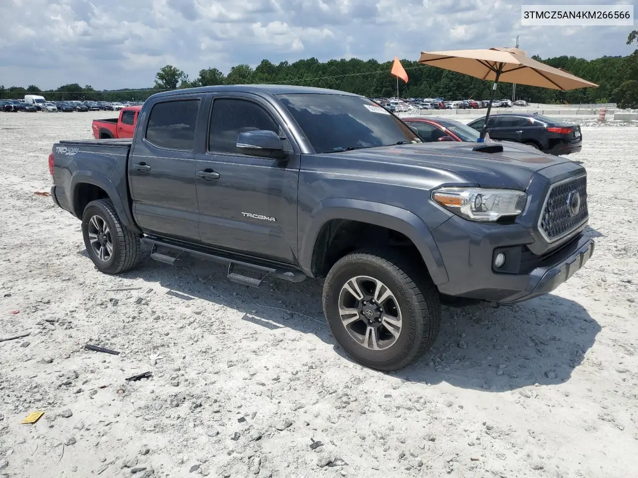 2019 Toyota Tacoma Double Cab VIN: 3TMCZ5AN4KM266566 Lot: 63197795