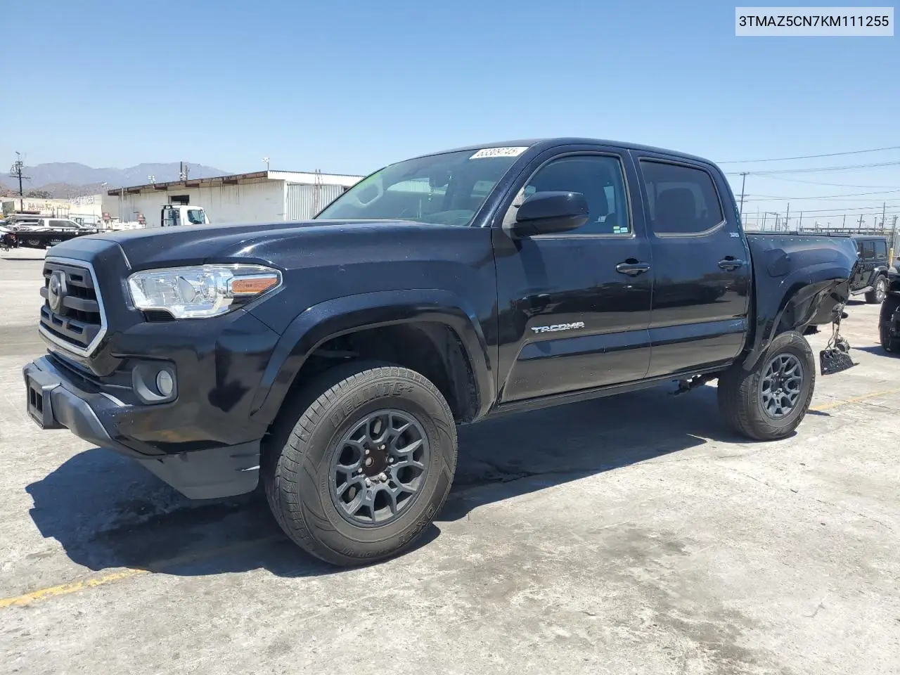 2019 Toyota Tacoma Double Cab VIN: 3TMAZ5CN7KM111255 Lot: 63309745