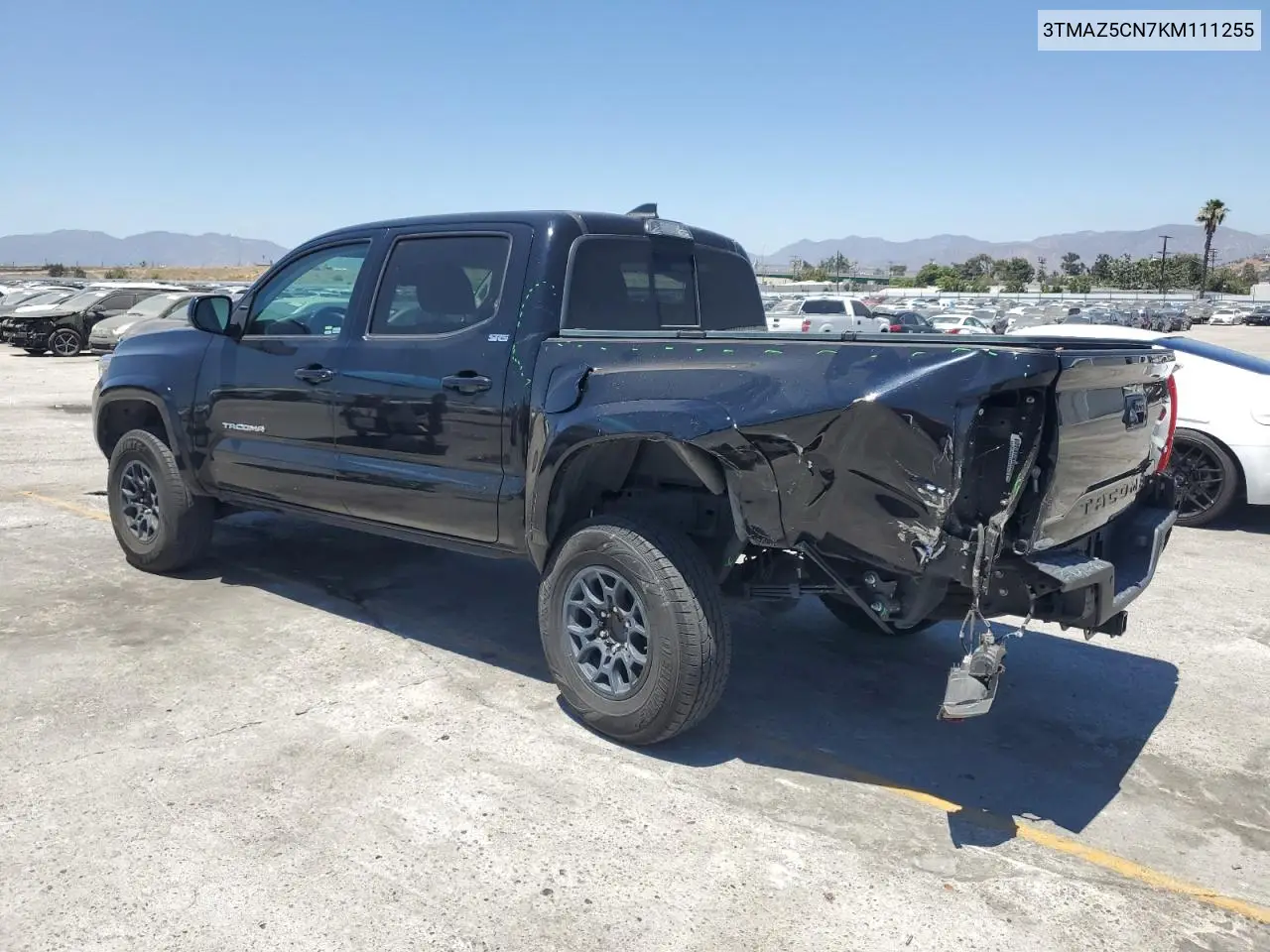2019 Toyota Tacoma Double Cab VIN: 3TMAZ5CN7KM111255 Lot: 63309745