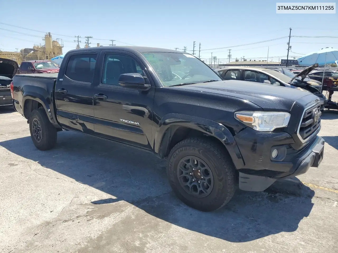 2019 Toyota Tacoma Double Cab VIN: 3TMAZ5CN7KM111255 Lot: 63309745