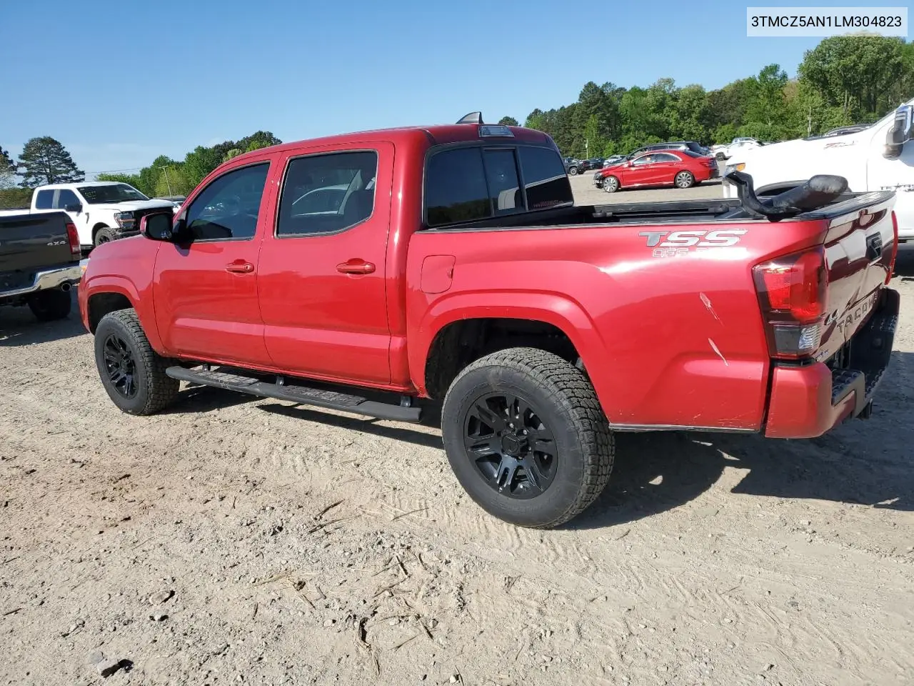 3tmcz5an1lm304823 3TMCZ5AN1LM304823 2020 Toyota Tacoma Double Cab