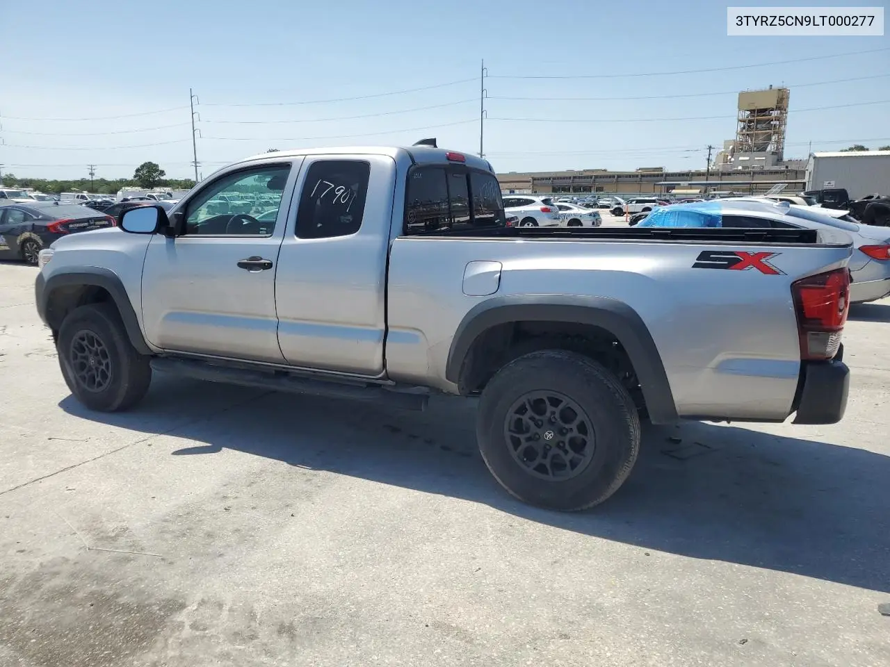 2020 Toyota Tacoma Access Cab VIN: 3TYRZ5CN9LT000277 Lot: 55316745
