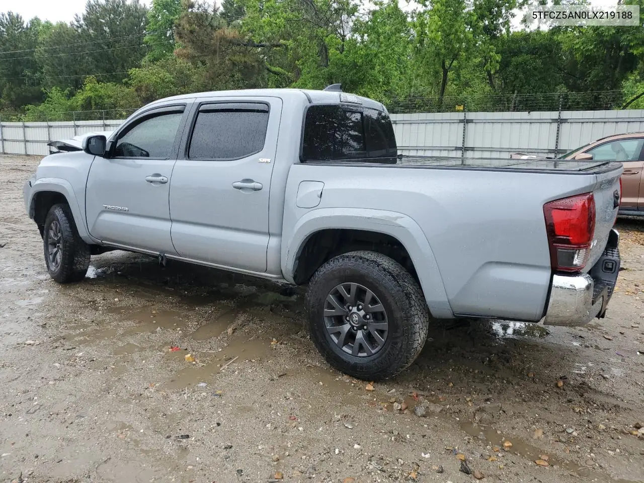 2020 Toyota Tacoma Double Cab VIN: 5TFCZ5AN0LX219188 Lot: 56784895
