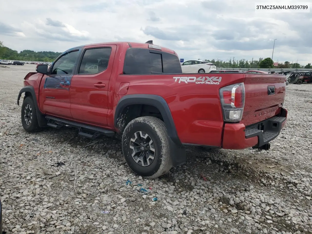2020 Toyota Tacoma Double Cab VIN: 3TMCZ5AN4LM339789 Lot: 56991825