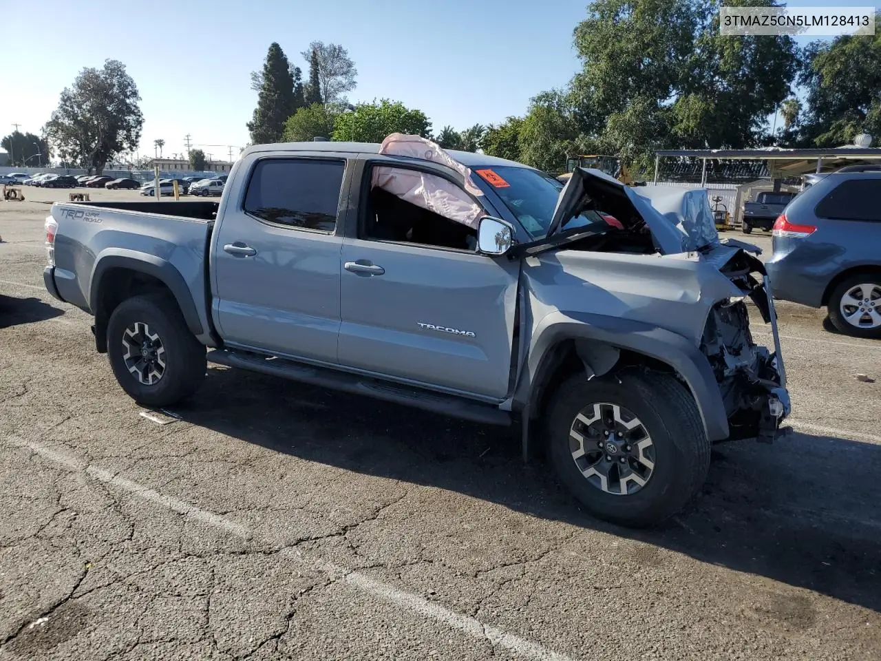 2020 Toyota Tacoma Double Cab VIN: 3TMAZ5CN5LM128413 Lot: 57114835