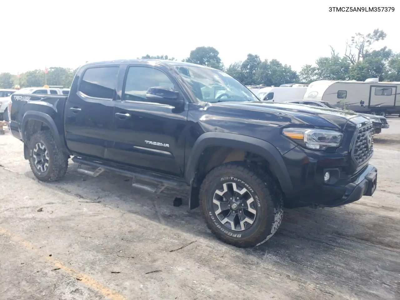 2020 Toyota Tacoma Double Cab VIN: 3TMCZ5AN9LM357379 Lot: 61630895