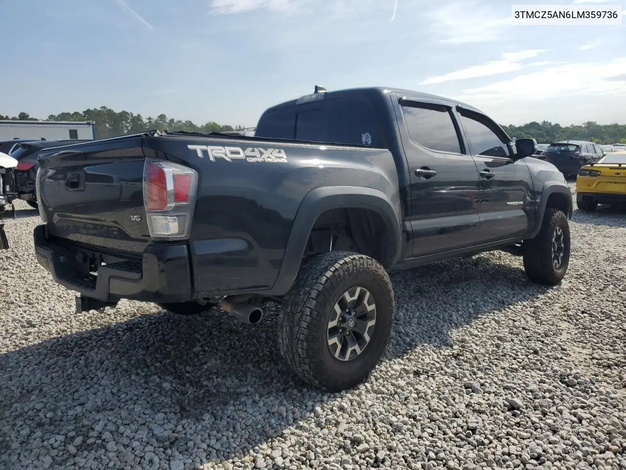 2020 Toyota Tacoma Double Cab VIN: 3TMCZ5AN6LM359736 Lot: 62831185