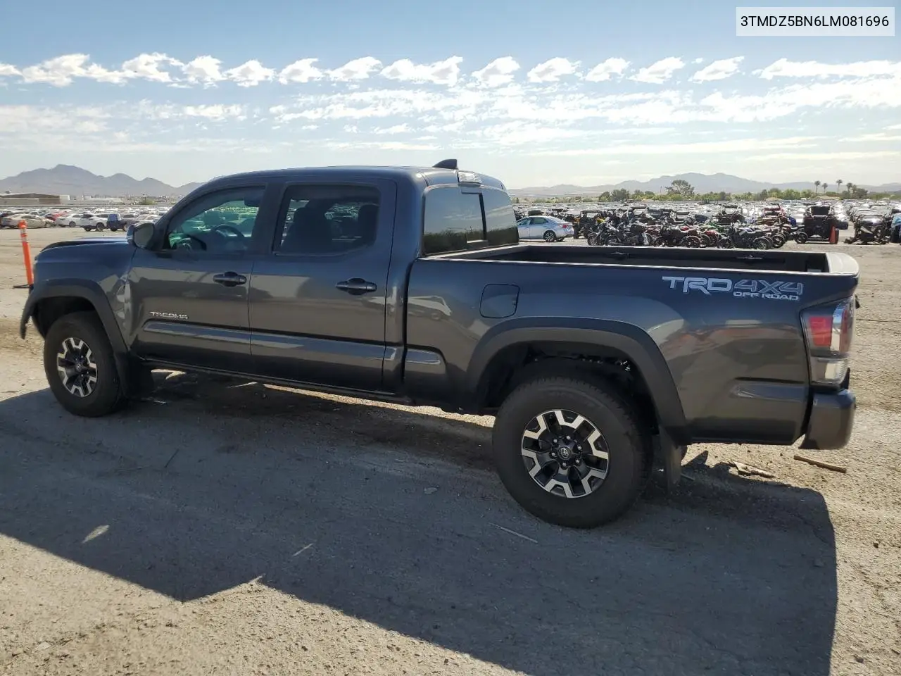 2020 Toyota Tacoma Double Cab VIN: 3TMDZ5BN6LM081696 Lot: 62966045