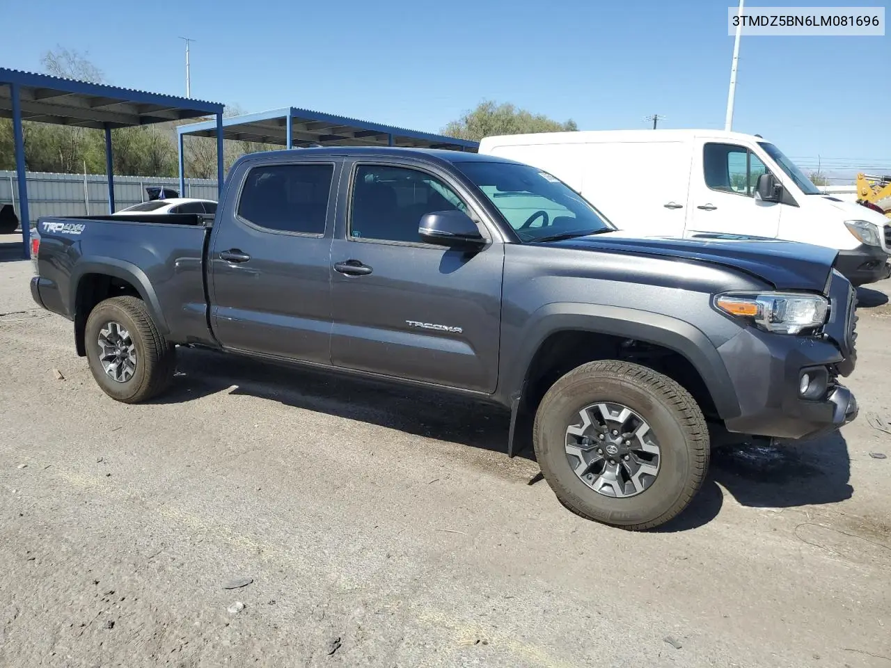 2020 Toyota Tacoma Double Cab VIN: 3TMDZ5BN6LM081696 Lot: 62966045