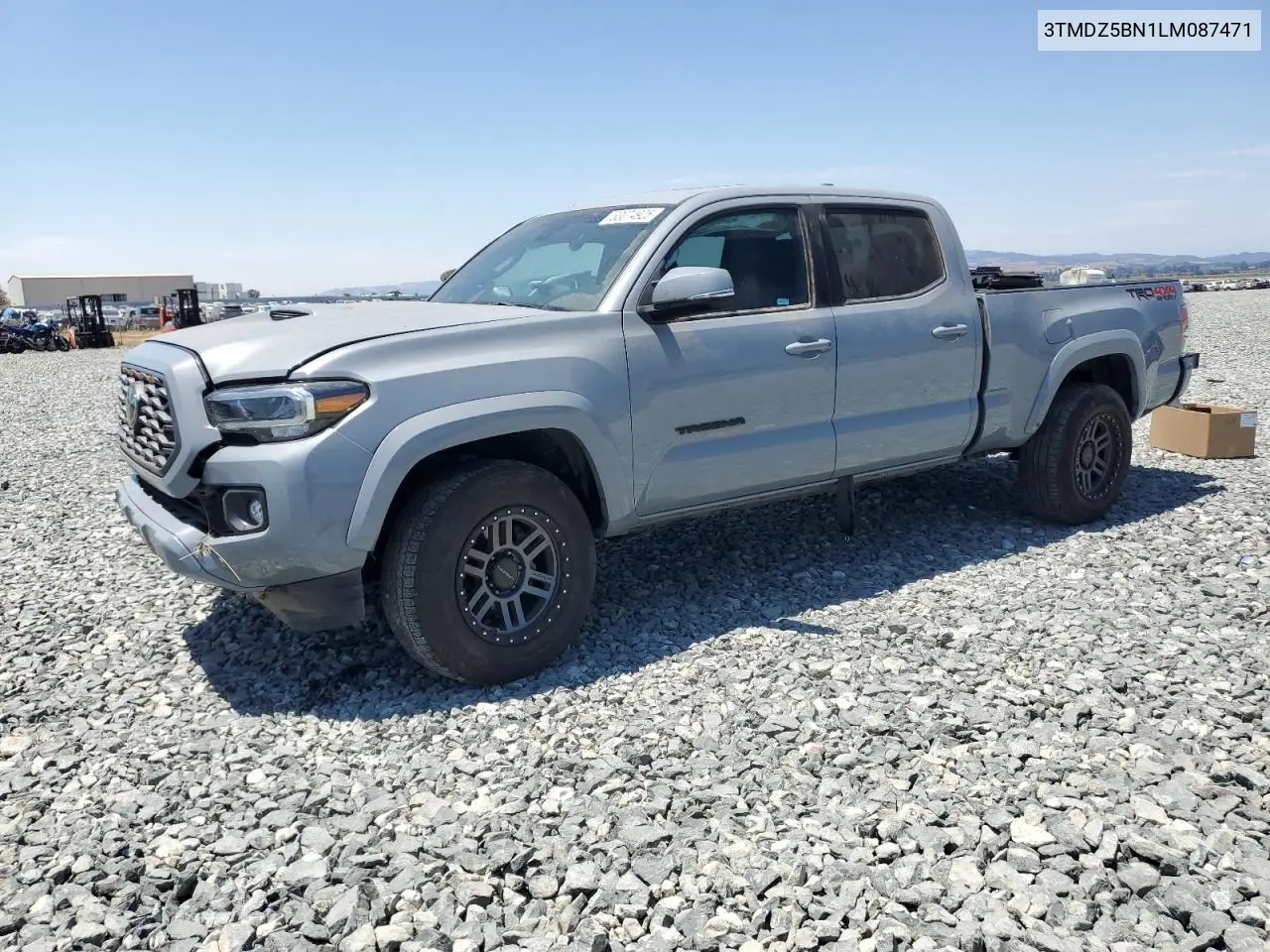 2020 Toyota Tacoma Double Cab VIN: 3TMDZ5BN1LM087471 Lot: 63074925