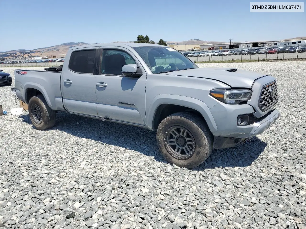 2020 Toyota Tacoma Double Cab VIN: 3TMDZ5BN1LM087471 Lot: 63074925