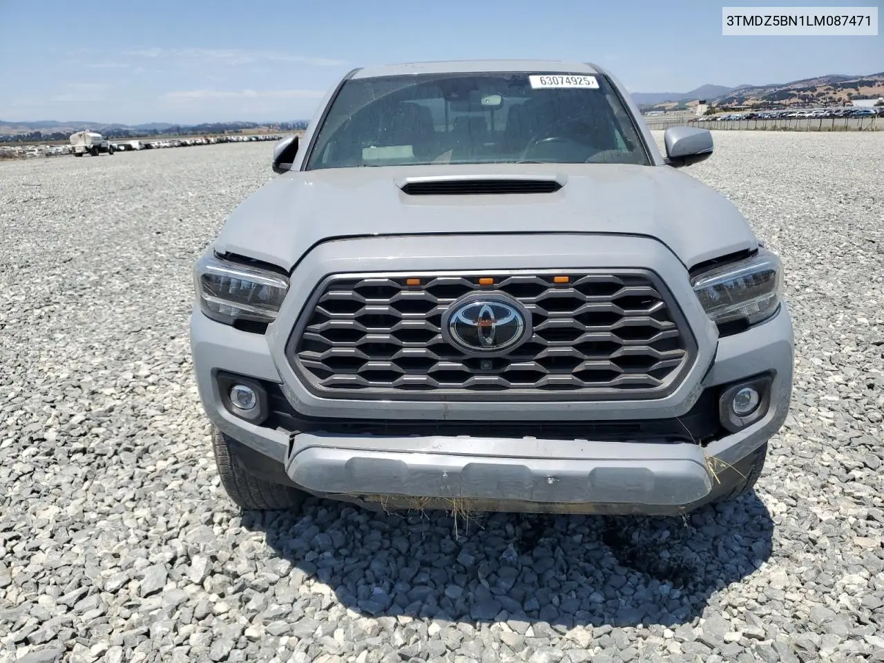 2020 Toyota Tacoma Double Cab VIN: 3TMDZ5BN1LM087471 Lot: 63074925
