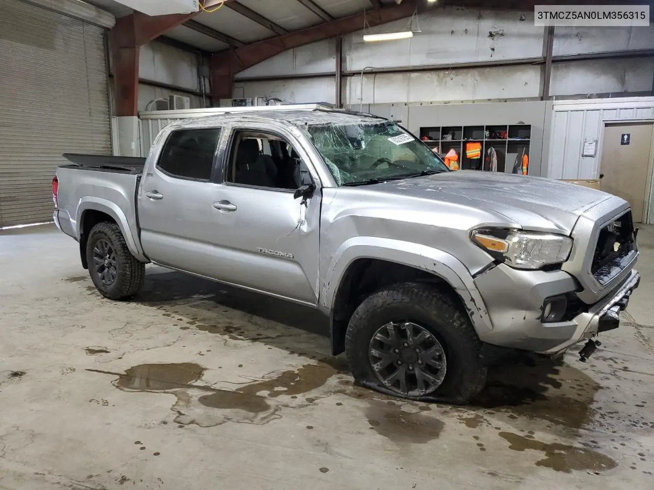 2020 Toyota Tacoma Double Cab VIN: 3TMCZ5AN0LM356315 Lot: 63218785