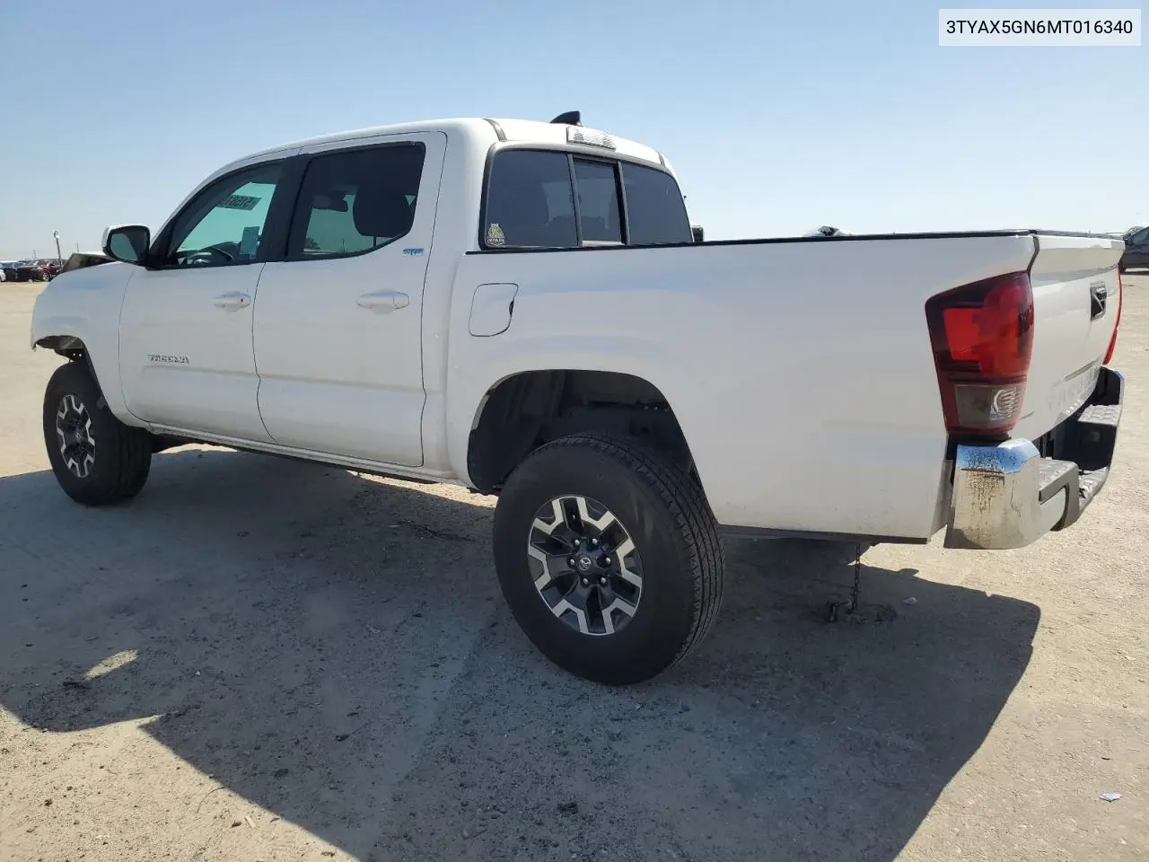 2021 Toyota Tacoma Double Cab VIN: 3TYAX5GN6MT016340 Lot: 51581965