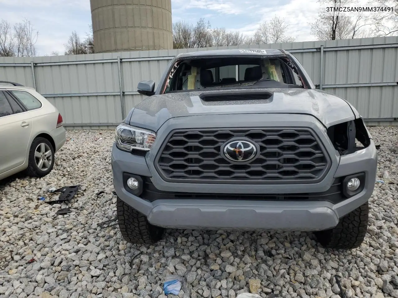 2021 Toyota Tacoma Double Cab VIN: 3TMCZ5AN9MM374491 Lot: 54177505