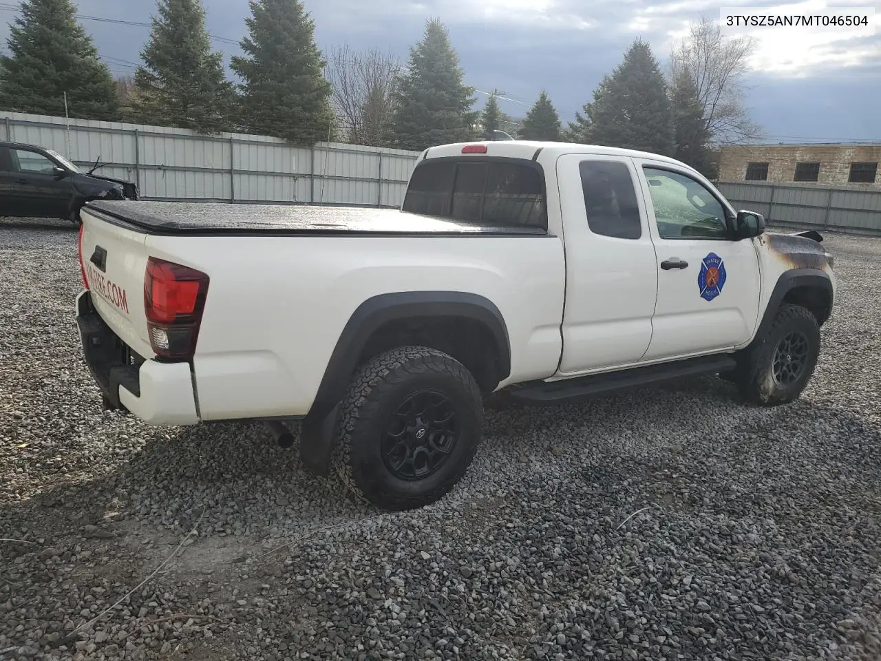 2021 Toyota Tacoma Access Cab VIN: 3TYSZ5AN7MT046504 Lot: 54510895