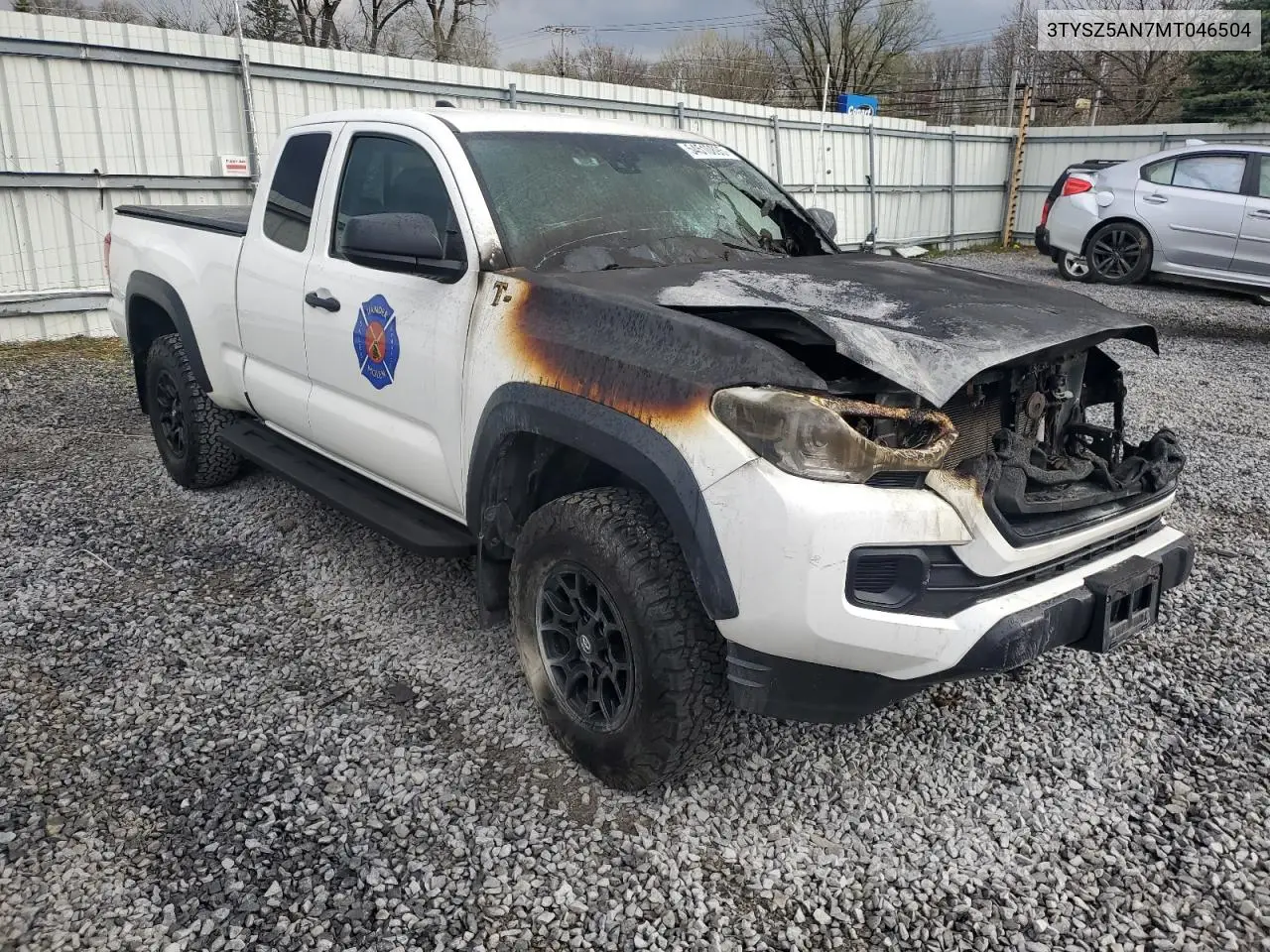 2021 Toyota Tacoma Access Cab VIN: 3TYSZ5AN7MT046504 Lot: 54510895