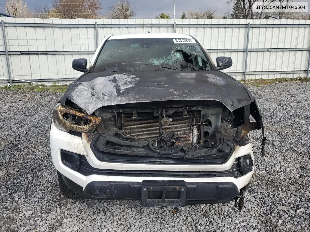 2021 Toyota Tacoma Access Cab VIN: 3TYSZ5AN7MT046504 Lot: 54510895
