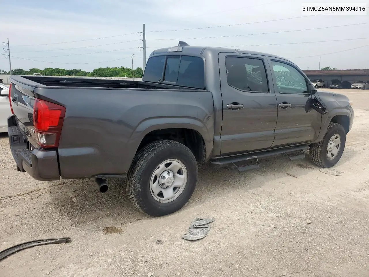 2021 Toyota Tacoma Double Cab VIN: 3TMCZ5AN5MM394916 Lot: 56436215