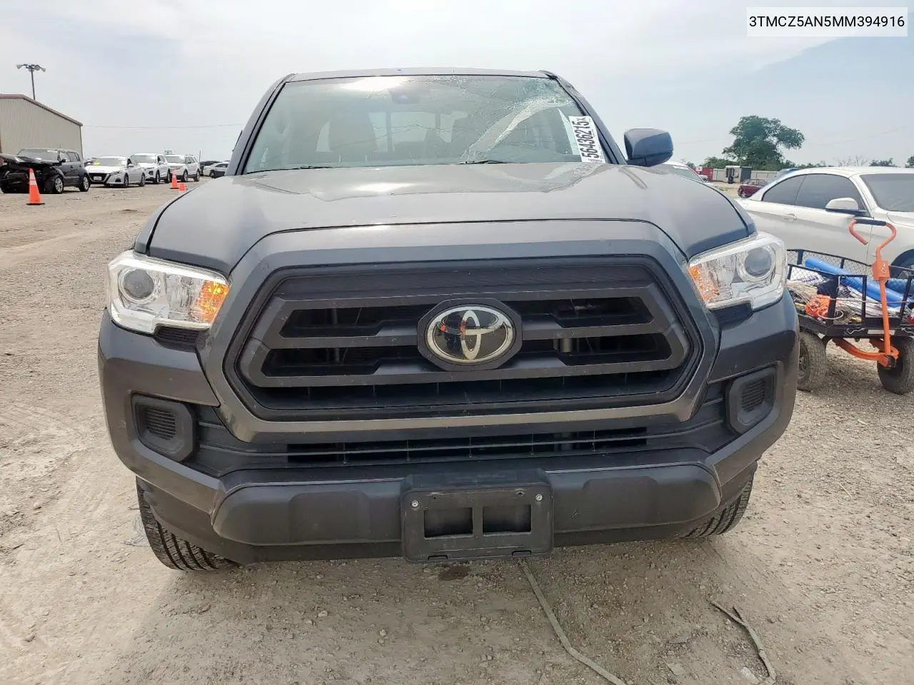 2021 Toyota Tacoma Double Cab VIN: 3TMCZ5AN5MM394916 Lot: 56436215