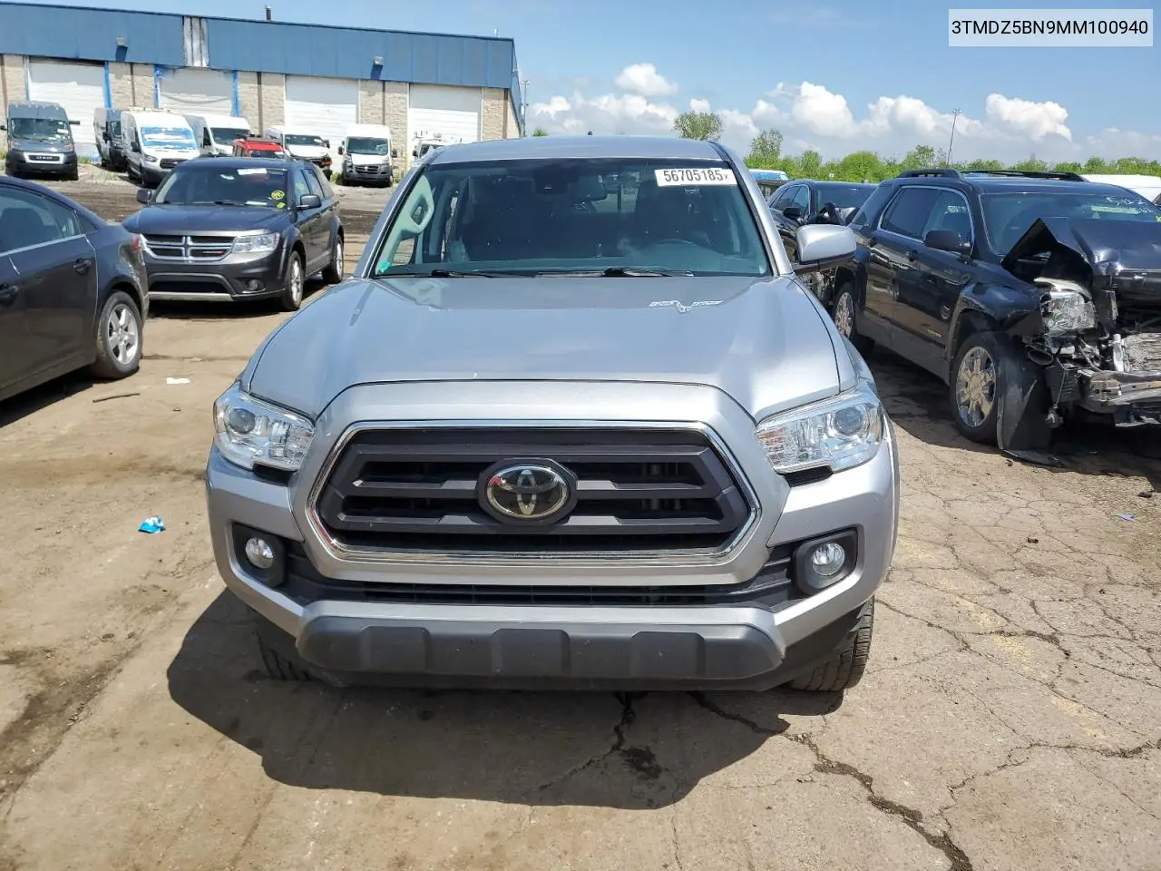 2021 Toyota Tacoma Double Cab VIN: 3TMDZ5BN9MM100940 Lot: 56705185