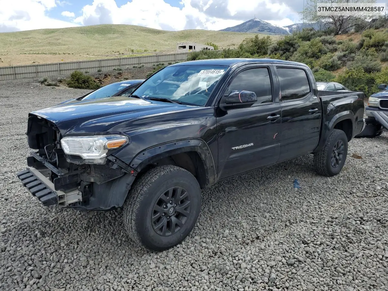 2021 Toyota Tacoma Double Cab VIN: 3TMCZ5AN8MM428587 Lot: 57084615